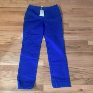Boden Royal Blue ankle pants - size 6L - NWT and free shipping